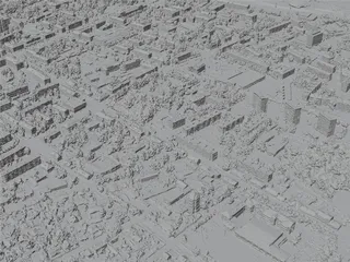 Jelgava City, Latvia (2023) 3D Model