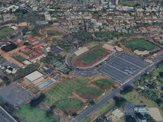 Kahului City, HI, USA (2025) 3D Model