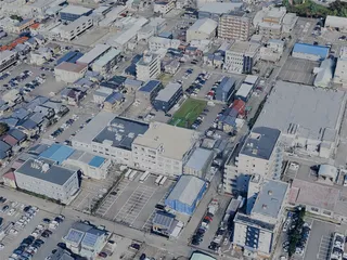Kanazawa City, Japan (2024) 3D Model