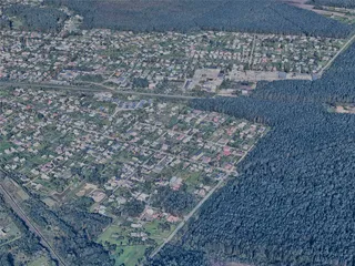 Mazeikiai City, Lithuania (2023) 3D Model