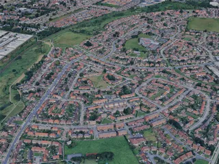 Middlesbrough City, UK (2024) 3D Model