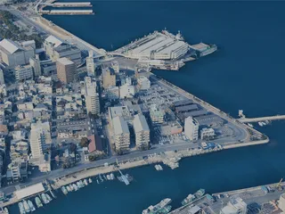 Takamatsu City, Japan (2025) 3D Model