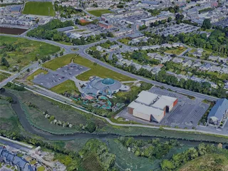 Tralee City, Ireland (2023) 3D Model