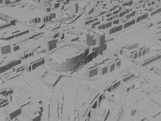 Tampere City, Finland (2023) 3D Model