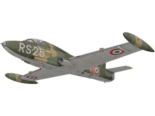 Aermacchi MB-326 3D Model