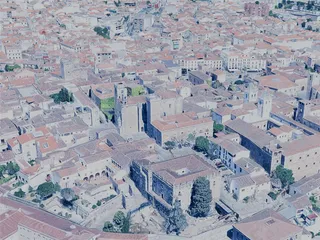 Caceres City, Spain (2025) 3D Model