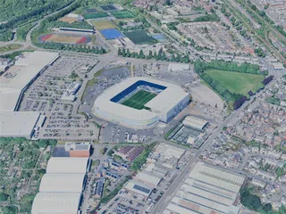 Cardiff City, UK (2025) 3D Model