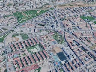 Cordoba City, Spain (2025) 3D Model