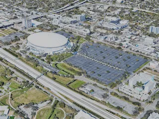 St. Petersburg City, USA (2023) 3D Model