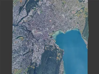 Annecy City, France (2025) 3D Model preview