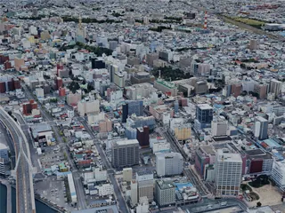 Aomori City, Japan (2025) 3D Model preview