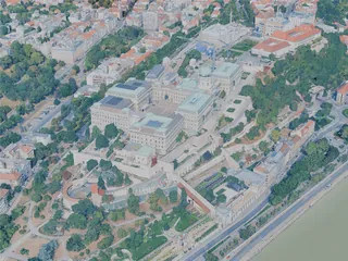 Budapest City, Hungary (2025) 3D Model preview