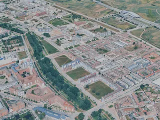 Burgos City, Spain (2025) 3D Model preview