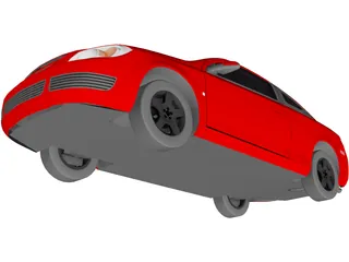 Chevrolet Cobalt LT (2006) 3D Model preview