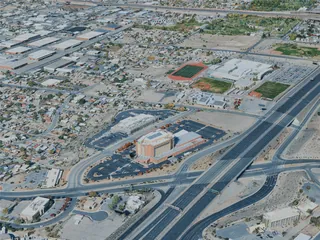 Albuquerque City, USA (2025) 3D Model preview