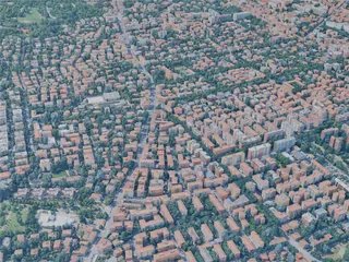 Bologna City, Italy (2025) 3D Model preview