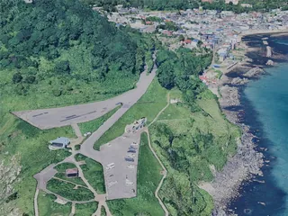 Hakodate City, Japan (2025) 3D Model preview