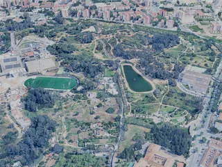 Huelva City, Spain (2025) 3D Model preview