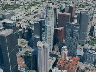 Los Angeles City, USA (2025) 3D Model preview