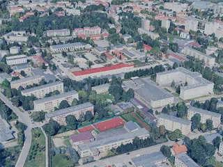 Rzeszow City, Poland (2025) 3D Model preview