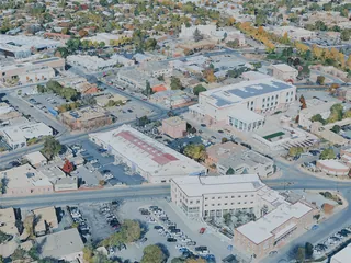 Santa Fe City, USA (2025) 3D Model preview