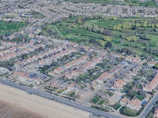 Southend-on-Sea City, UK (2025) 3D Model preview