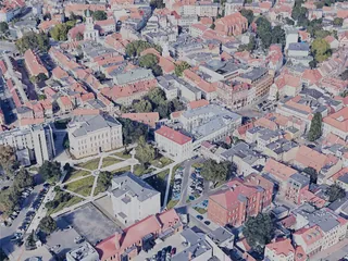 Zielona Gora City, Poland (2025) 3D Model preview