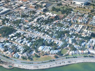 Pensacola City, USA (2025) 3D Model preview