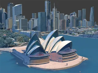Sydney City, Australia (2025) 3D Model preview