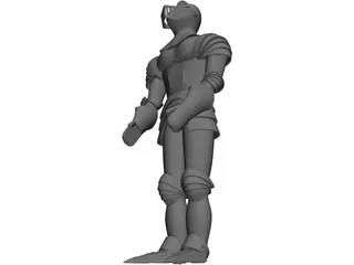 Knight Armor 3D Model