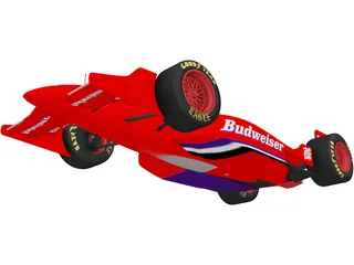 Indycar 3D Model