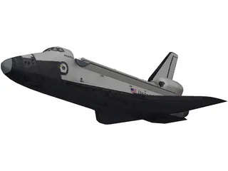 Space Shuttle Atlantis 3D Model