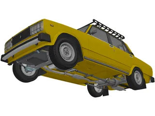 Vaz 2105 3D Model