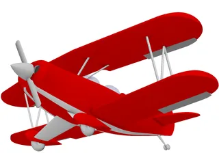 SPAD S.XIII Biplane 3D Model