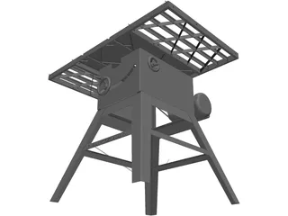 Table Saw Craftsman 3D Model