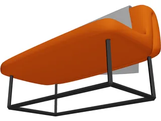 Sofa Bed 3D Model