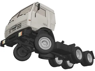 KAMAZ 3D Model