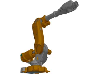 ABB IRB6640 Robot 3D Model