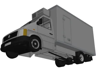 Volkswagen LT Refrigerator 3D Model