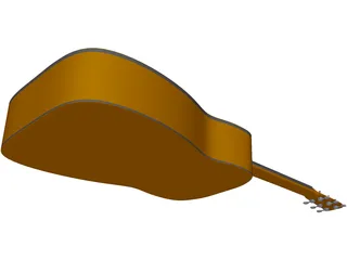 Guitar 3D Model