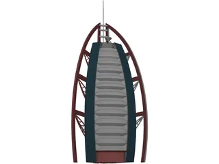 Burj Al Arab 3D Model