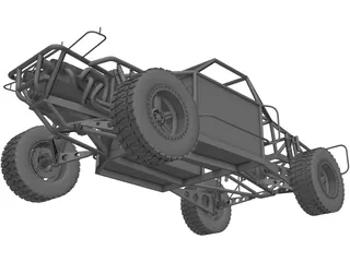 Champ Truck Chassis 3D Model