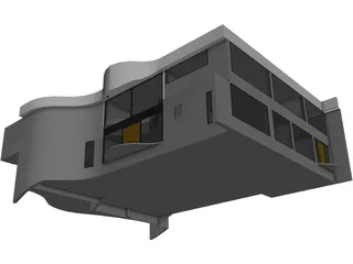 Hamilton House 3D Model