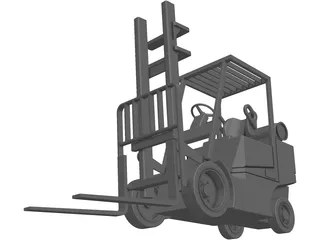 Forklift Clark 3D Model