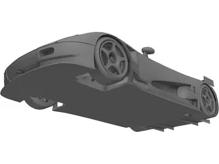 Koenigsegg CCGT 3D Model