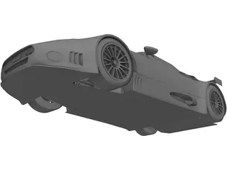 Spyker C8 Spyder 3D Model