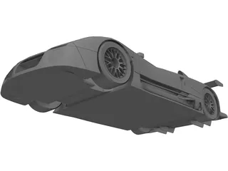 Nissan R390 GT-1 3D Model