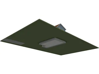 Cape House 3D Model