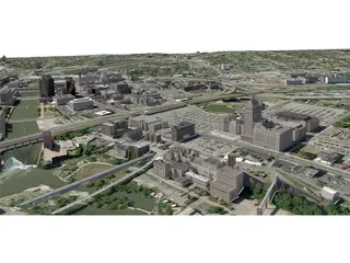 Rochester City 3D Model