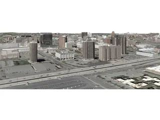 Syracuse City 3D Model